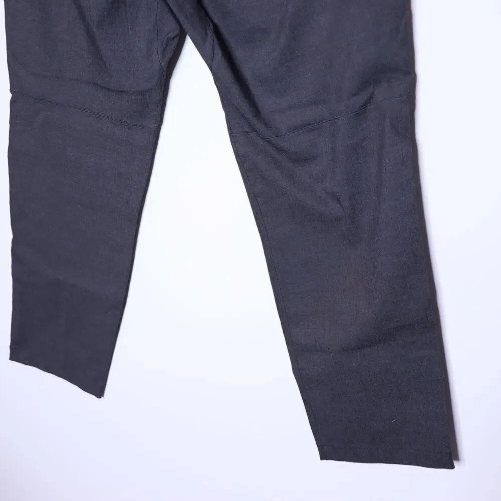LULULEMON Commission Pant Slim Oxford Black White ABC Casual Men's 32/26.5